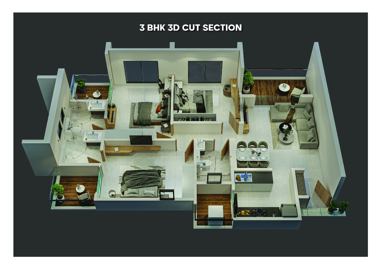 2 BHK Plan